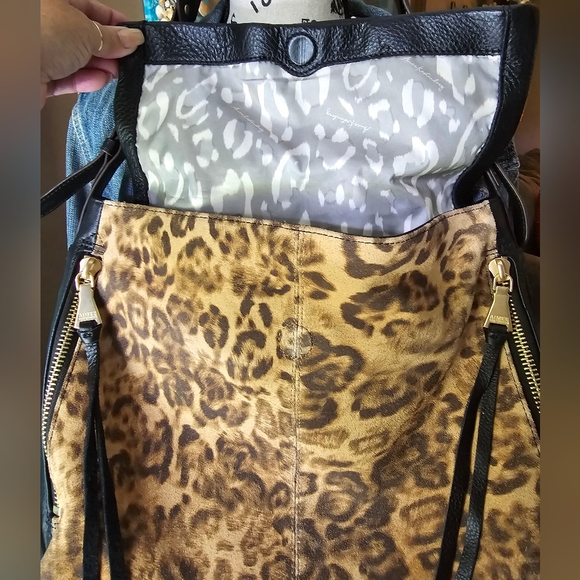 AIMEE KESTENBERG Leather leopard black purse - Picture 7 of 10